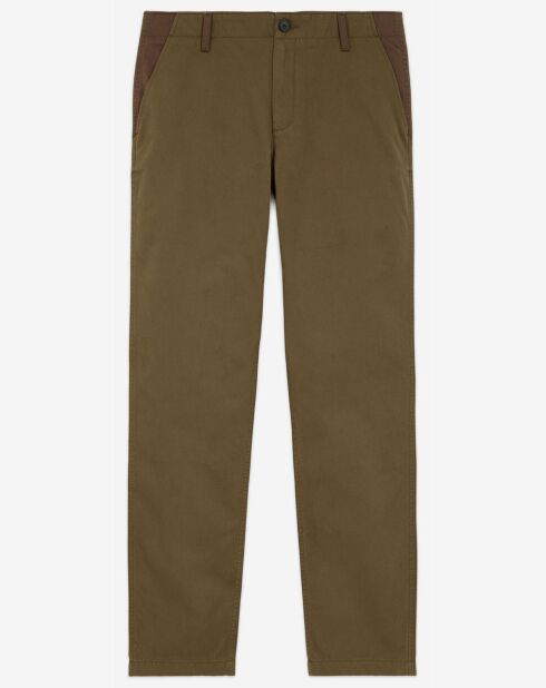 Pantalon Cargo Mix olive night