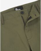 Pantalon Cargo Mix olive night