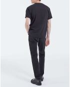 T-Shirt manches courtes print noir