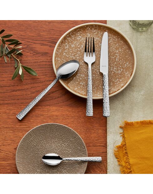 Ménagère coffret cadeau Ivy grise -  42 pièces