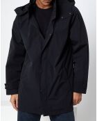 Veste Parka déperlante Mission Fishtail noire