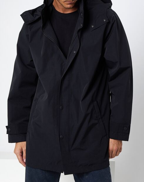 Veste Parka déperlante Mission Fishtail noire