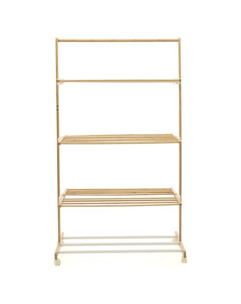 Opvouwbare bamboedroger met 3 niveaus - 22 m