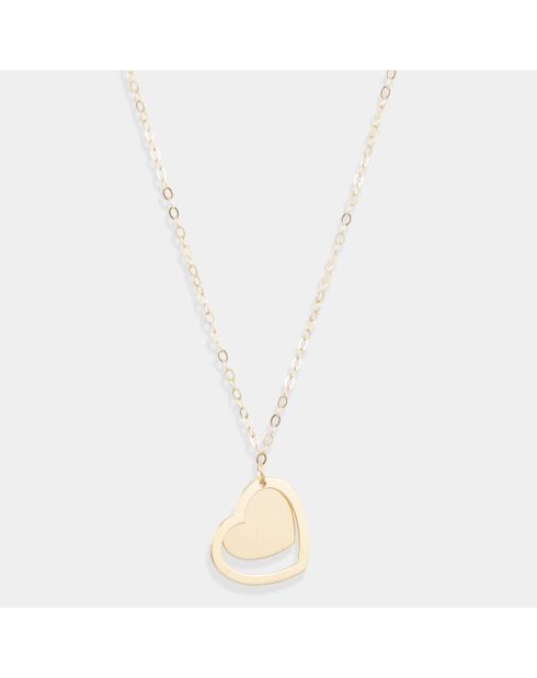 Collier Louise or jaune