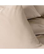 Parure housse de couette Plain beige