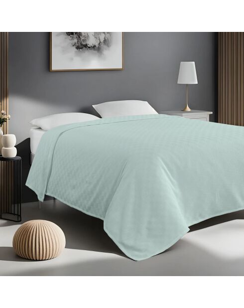 Couvre-lit Serenity vert menthe