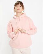 Sweat Oversize en Coton biologique Bahut rose bonbon