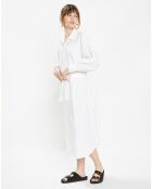 Robe en Coton popeline Bio Candide blanche