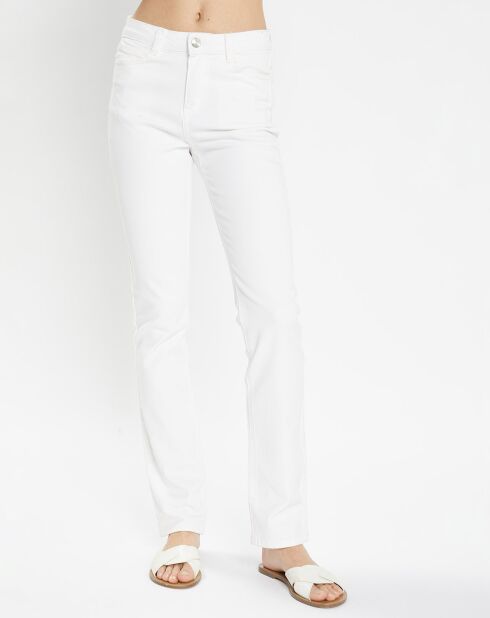 Jean en Coton Bio Lregular blanc