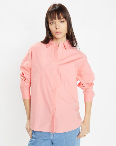 Chemise Camille Pop rose