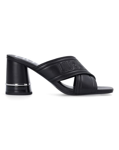 Sandales Nice noires - Talon 8 cm