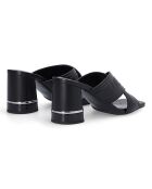 Sandales Nice noires - Talon 8 cm