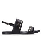 Sandales en Cuir Rachele noires