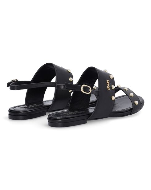 Sandales en Cuir Rachele noires