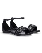 Sandales en Cuir Rym noires