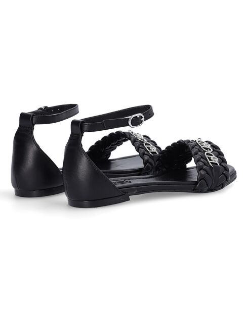 Sandales en Cuir Rym noires