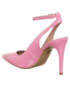 Slingbacks Vickie roses - Talon 10 cm