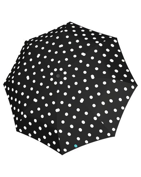 Derby zwarte mini opvouwbare paraplu