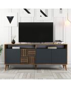 Buffet Milan noyer/anthracite
