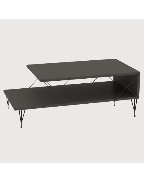 Table basse Loire anthracite