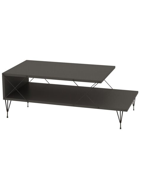 Table basse Loire anthracite