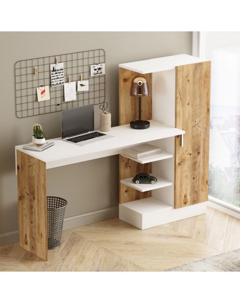 Bureau CT2 pin/blanc