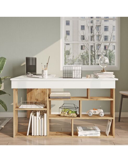 Bureau CT5 pin/blanc