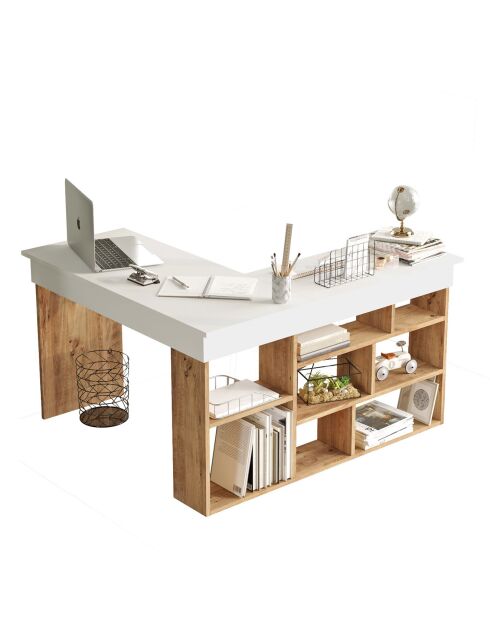 Bureau CT5 pin/blanc