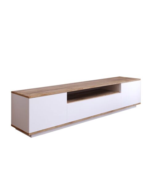 Meuble TV FR7 pin/blanc