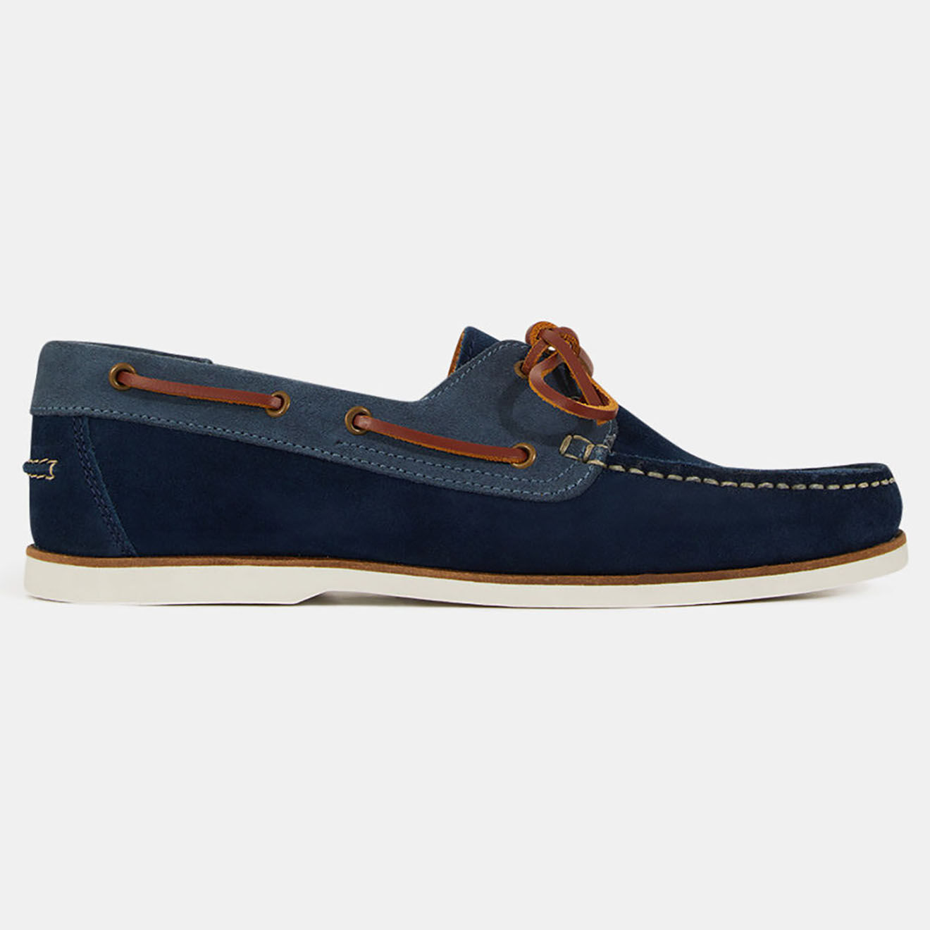 Chaussures bateau en Cuir bleu marine Vente privee Comptoir GL BazarChic