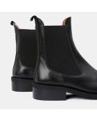 Chelsea boots en Cuir noires