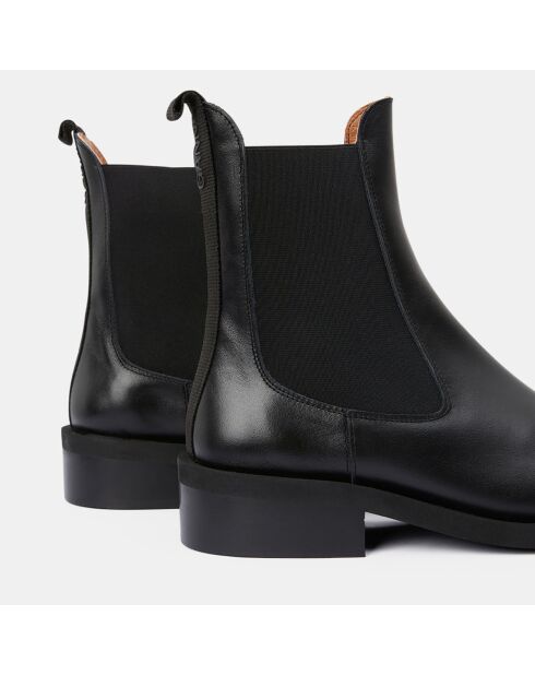 Chelsea boots en Cuir noires