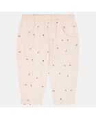 Pantalon Iphra bis  twill rose