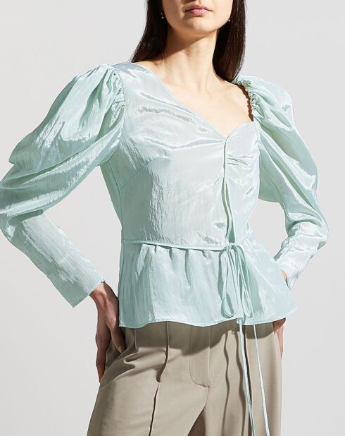 Blouse Fiona vert clair