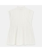 Robe en Coton Bio Lady à broderie blanche