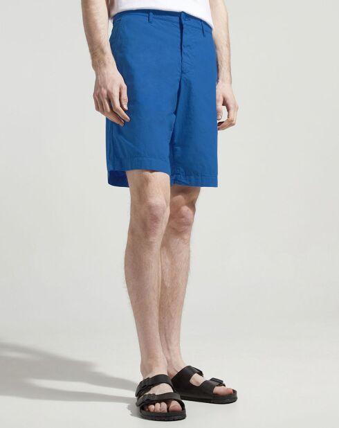 Mudadye's smiley-blauwe korte broek