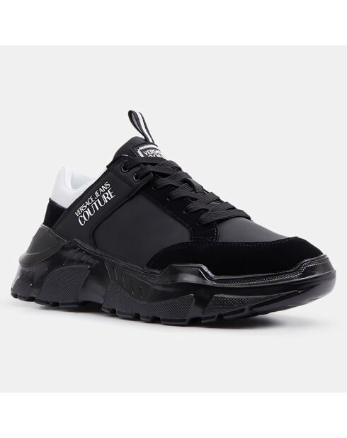 Baskets en Cuir Speedtrack Dis.06 noires