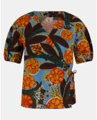 Chemise Argenta bleue