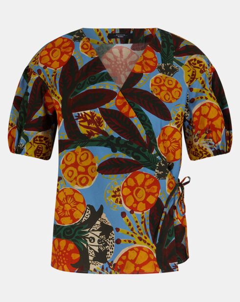 Chemise Argenta bleue