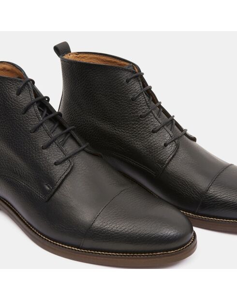 Derbies en Cuir mid noires