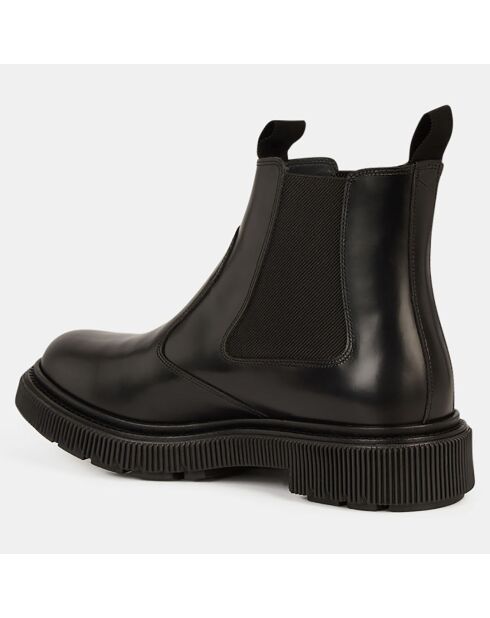 Chelsea boots en Cuir Type 156 noires
