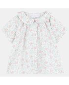 Top Alouest mc poplin aop multicolore