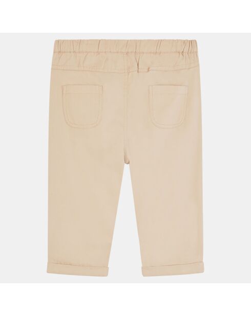 Pantalon Iphra bis  twill beige