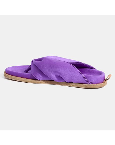 Sandales en Néoprène Flip Flop violettes