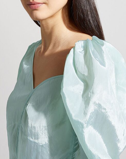 Blouse Fiona vert clair
