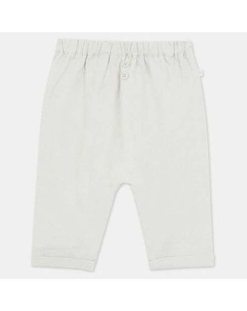 Pantalon Annah bis en Velours gris