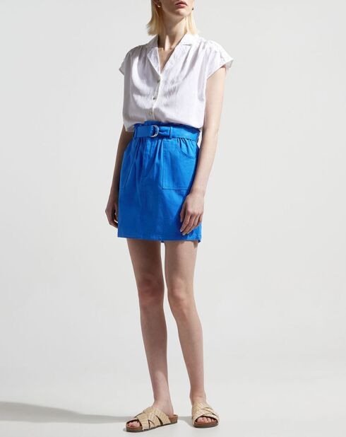 Jupe Luciana bleu vif