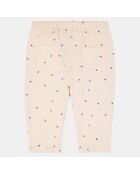 Pantalon Iphra bis  twill rose