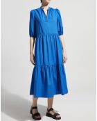 Robe Nahe bleu vif