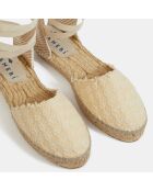 Espadrilles Valenciana écrues